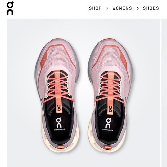 ON RUNNING Cloudnova X WMNS in "Mauve Dew” - Picture 3 of 9